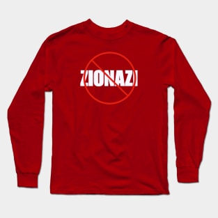 🚫 Zionazi - Double-sided Long Sleeve T-Shirt